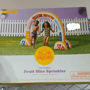 Sun Squad Inflatable Fruit Slice Sprinkler